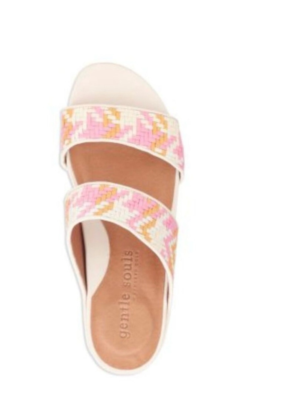 Kenneth Cole gentle souls 7.5 Womens Pink Color Block Gisele orig $199